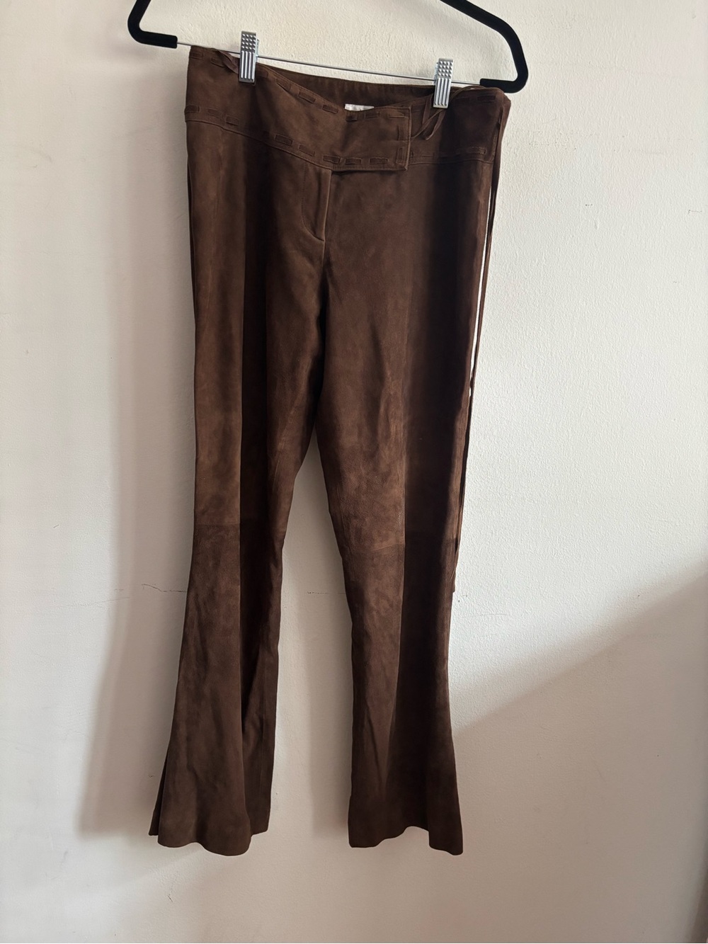Cache brown suede pants